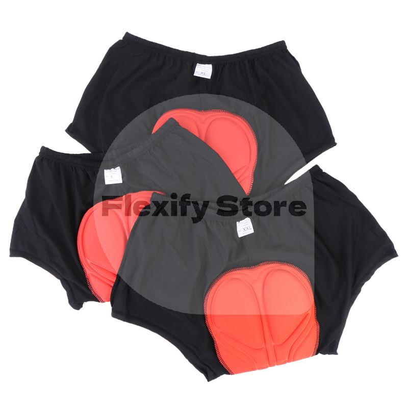 Cycling Shorts For Commute - กางเกงชั้นในปั่นจักรยานแบบมีแผ่นรอง 3D นุ่มสบาย ระบายอากาศ แห้งเร็ว ป้องกันการเสียดสี