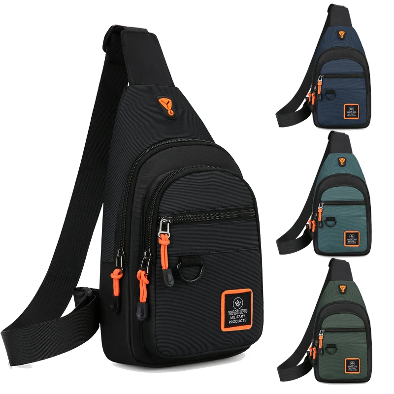 Cycling Commute Backpack - กระเป๋าคาดอกผู้ชายรุ่นใหม่ กระเป๋าสะพายไหล่สำหรับกิจกรรมกลางแจ้ง เดินป่า ปั่นจักรยาน กันน้ำ กระเป๋าสะพายข้างสำหรับกีฬา