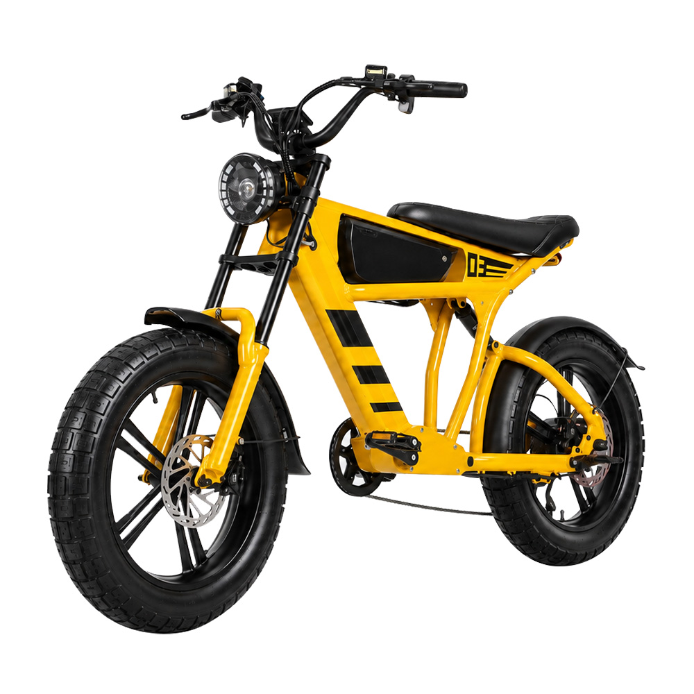 Cycling Commute Speed - จักรยานไฟฟ้าล้ออ้วน 48V 18.2Ah 1000W สำหรับผู้ใหญ่ ความเร็วสูงสุด