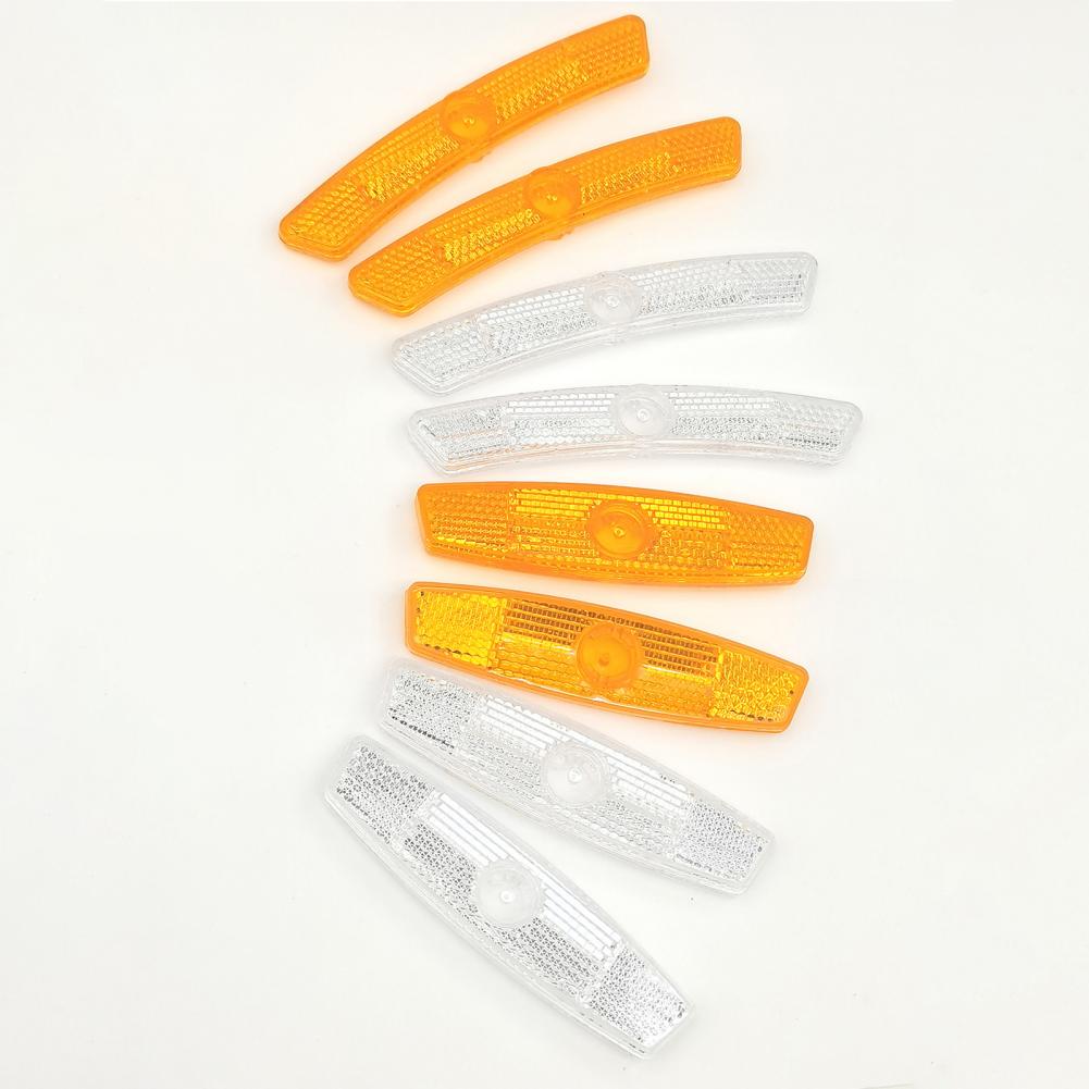 Spoke Reflector Set - อุปกรณ์เสริมจักรยานสะท้อนแสงสูง ชุดสะท้อนแสงสำหรับซี่ล้อจักรยาน อุปกรณ์เตือนภัยสำหรับจักรยาน ใช้ได้กับขอบล้อจักรยานทุกประเภทสำหรับจักรยานเสือภูเขา