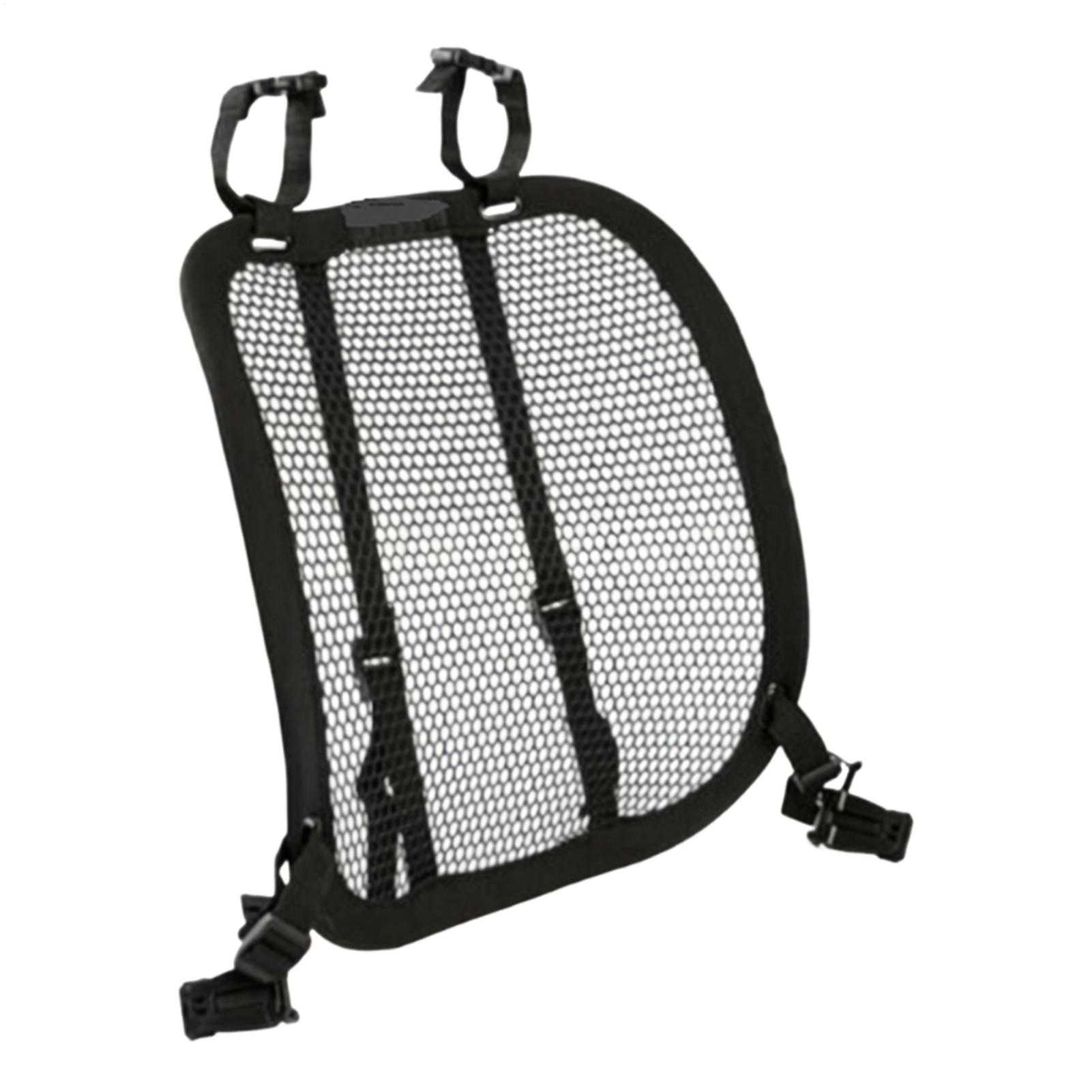Cycling Commute Backpack - แผ่นเสริมระบายอากาศสำหรับกระเป๋าเป้สะพายหลังแบบสากล 1 ชิ้น โครงตาข่ายระบายอากาศ ปรับได้ สำหรับกิจกรรมกลางแจ้ง