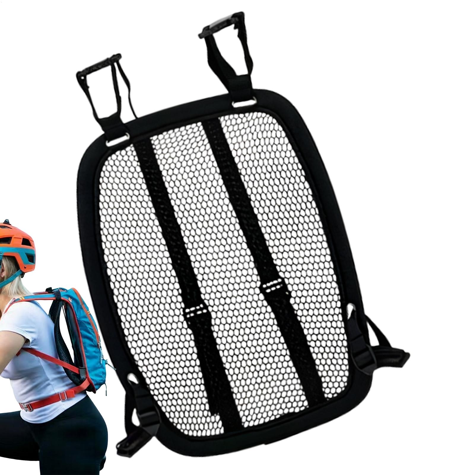 Cycling Commute Backpack - แผ่นรองหลังกระเป๋าเป้สะพายหลังแบบ Ergonomic ระบายอากาศได้ดี ปรับระดับการไหลเวียนของอากาศได้ แผ่นตาข่ายระบายความร้อน สำหรับการเดินป่า