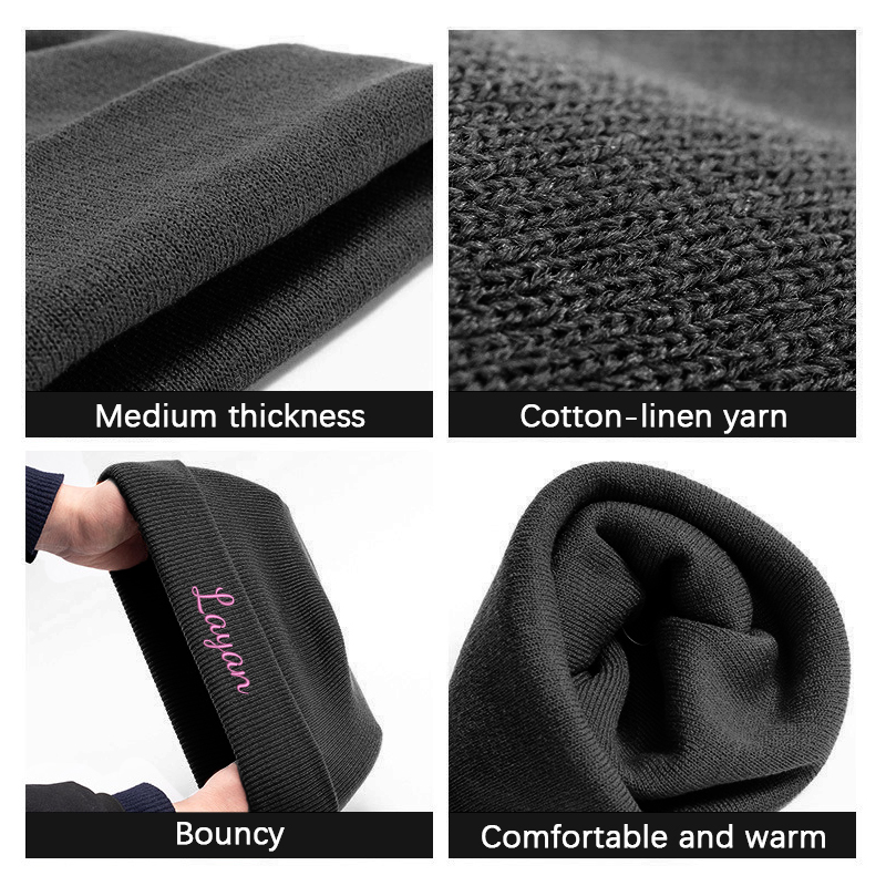 หมวกถักหนาที่ประณีตพร้อมการปัก - Cycling Commute Gear บทวิจารณ์และราคา