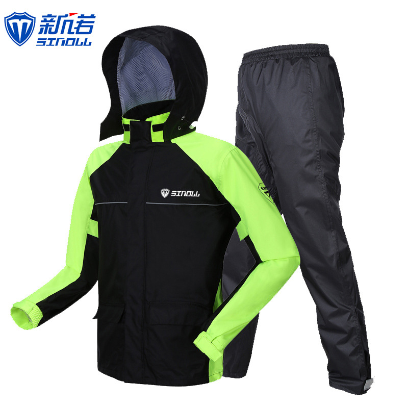 ชุดกันฝนสำหรับผู้ชาย ผ้าอ็อกซ์ - Cycling Commuter Rain Jacket บทวิจารณ์และราคา