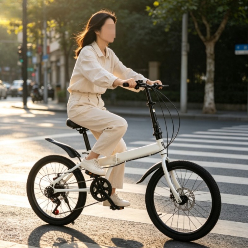 จักรยานพับได้ 20 นิ้ว สำหรับผู - Cycling Commute Speed บทวิจารณ์และราคา