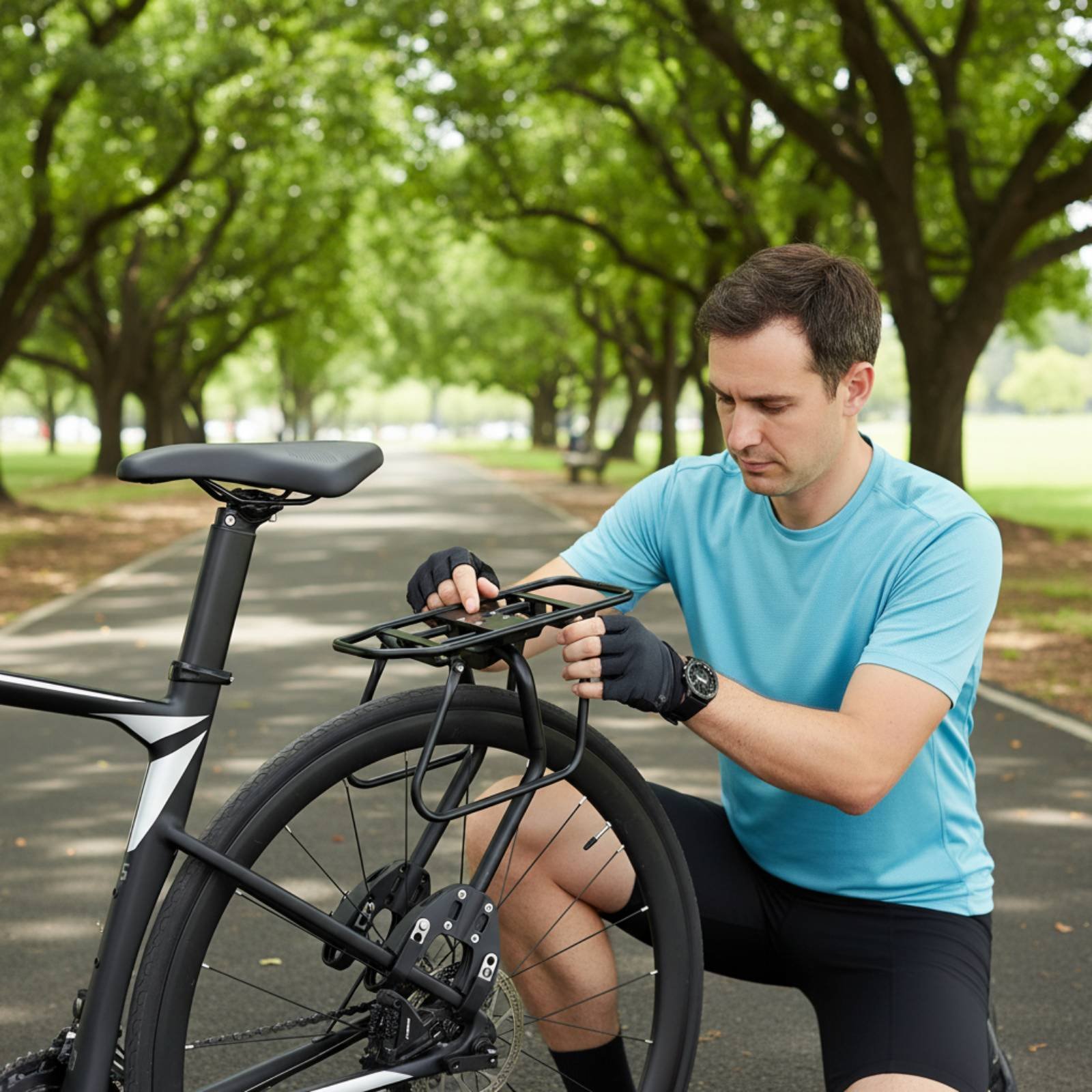 แร็คท้ายจักรยาน อลูมิเนียมอัลล - Cycling For Commute บทวิจารณ์และราคา
