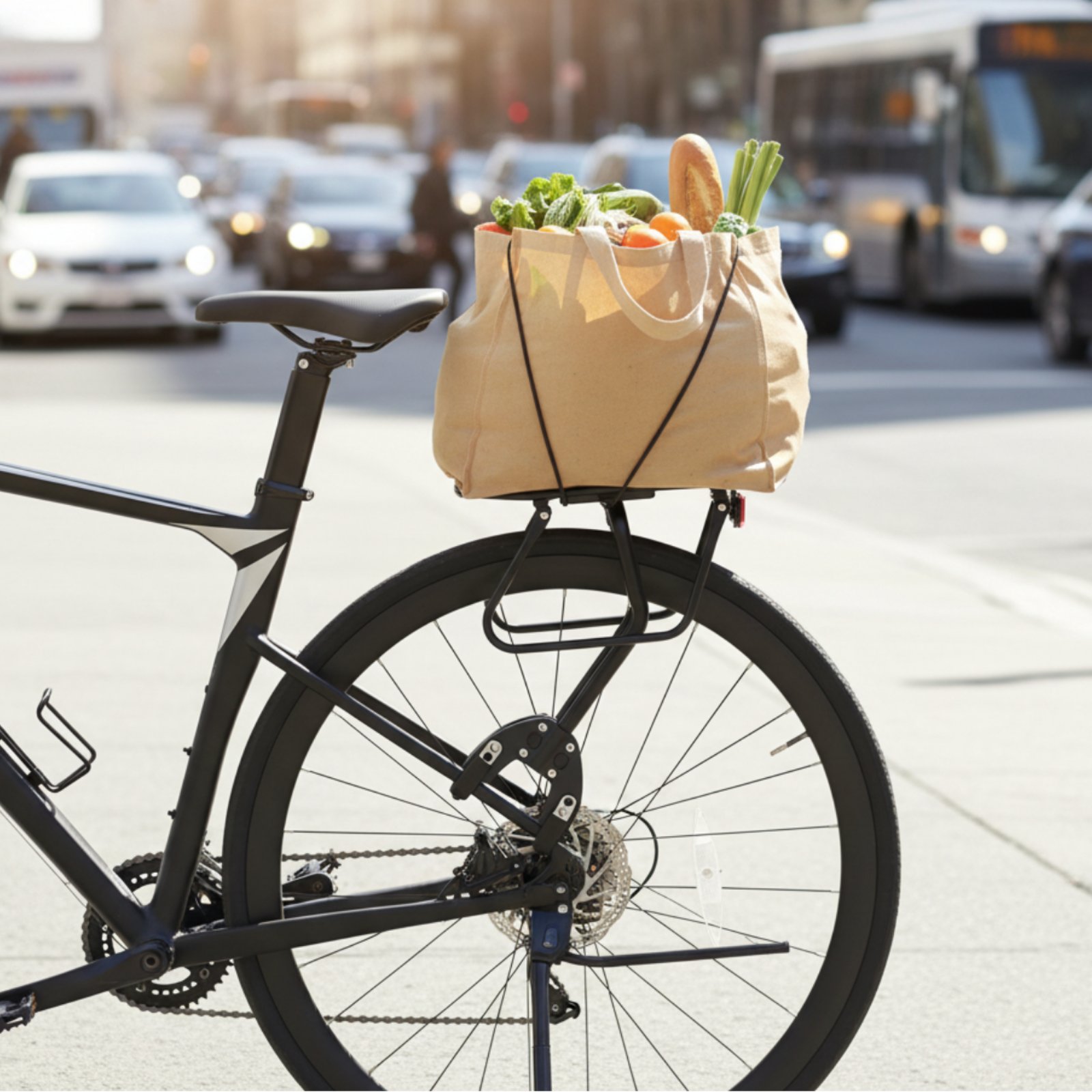 แร็คท้ายจักรยาน อลูมิเนียมอัลล - Cycling For Commute บทวิจารณ์และราคา