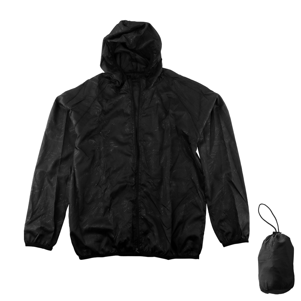 U nisexผ้ากันน้ําWindproofเบาแ - Cycling Rain Jacket Commute บทวิจารณ์และราคา