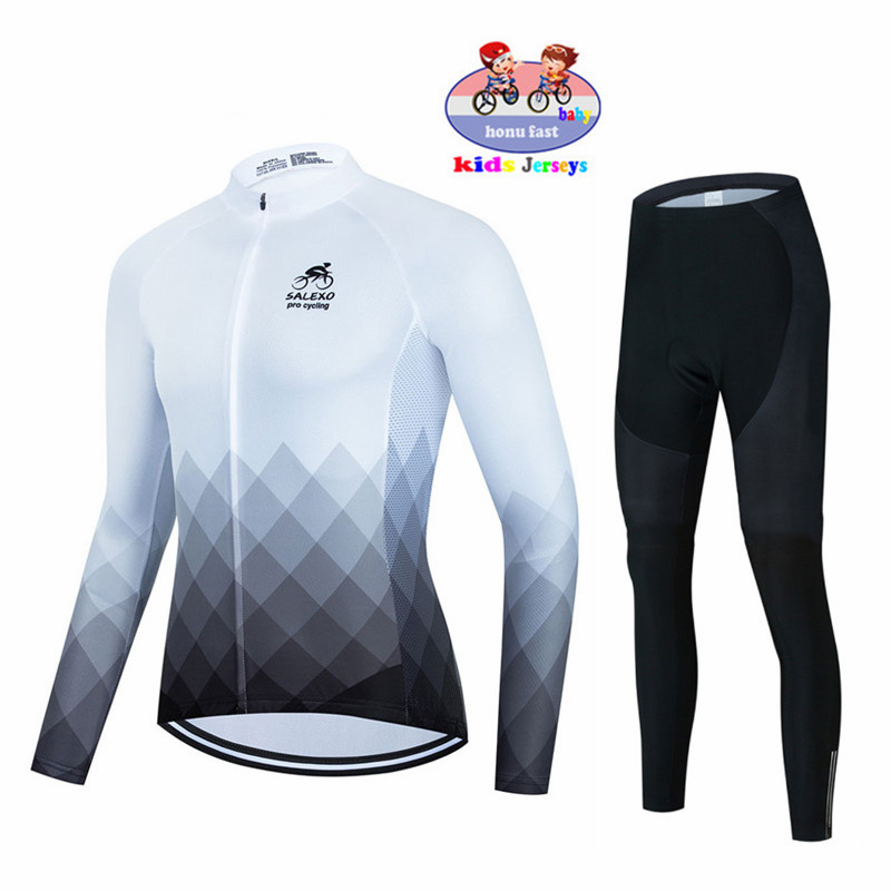 เสื้อจักรยานเด็กผู้ชาย ฤดูใบไม - Cycling Community บทวิจารณ์และราคา