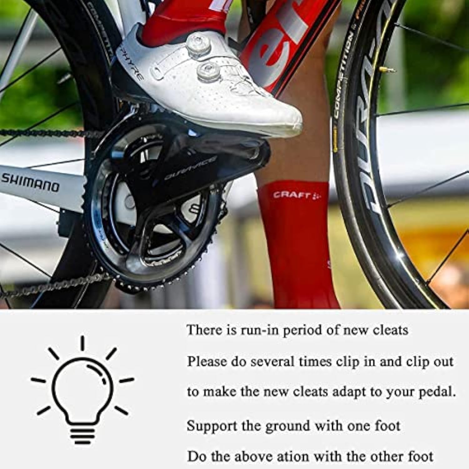 คลีทสำหรับจักรยานถนนสำหรับระบบ - Cycling Commuter Shoes บทวิจารณ์และราคา