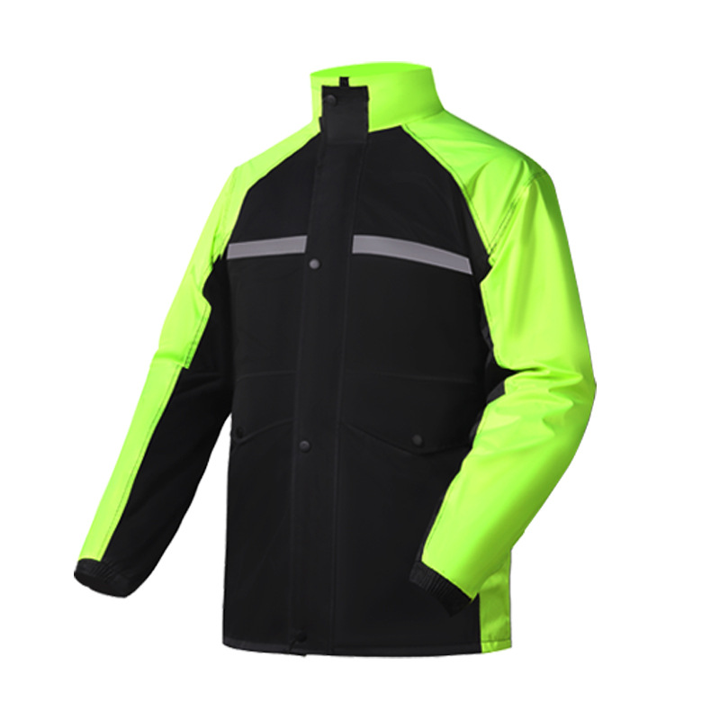 ชุดกันฝนสำหรับมอเตอร์ไซค์แบบทน - Cycling Commuter Rain Jacket บทวิจารณ์และราคา
