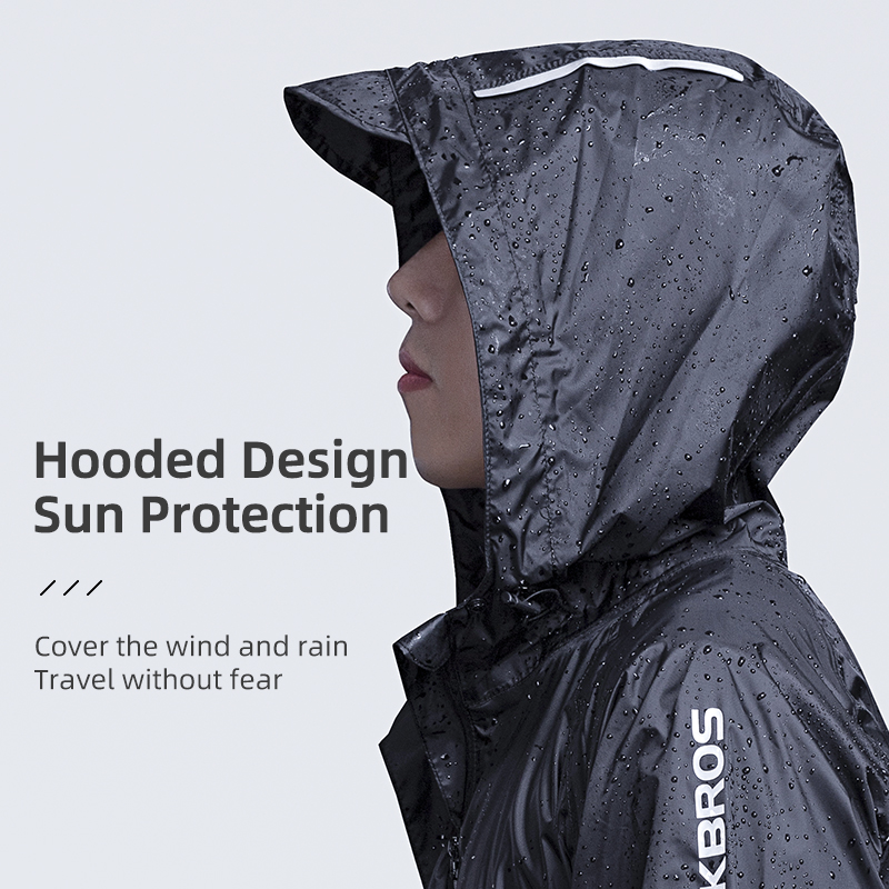 ROCKBROS กันน้ําขี่จักรยานเสื้ - Cycling Rain Jacket Commute บทวิจารณ์และราคา